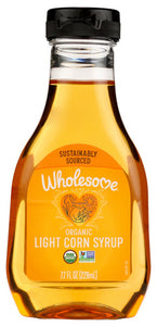 SYRUP WHOLESOME CORN LIGHT ORG  '012511300104