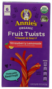 FRUIT SNACK ANNIE'S STRAWB LEMONADE    '013562140770