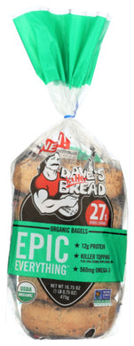 BREAD DAVE'S EVERYTHING BAGEL   '013764028036
