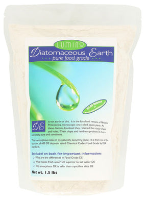DIATOMACEOUS EARTH FOOD GRADE LUMIN     '013964225778