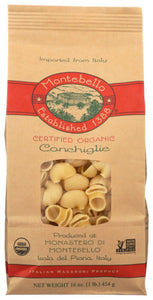PASTA MONTEBELLO CONCHIGLIA OG   '015532101057
