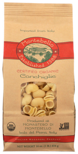 PASTA MONTEBELLO CONCHIGLIA OG   '015532101057