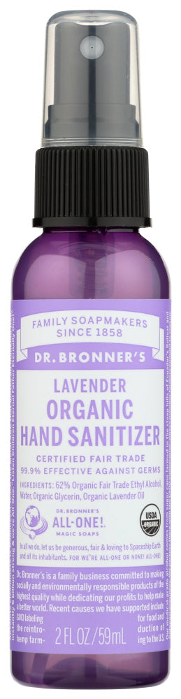 HAND SANITIZER SPRAY LAVENDER BRONN     18787111116