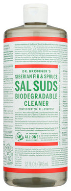 SALS SUDS BIODEGRADABLE CLEANSER DR. BRONNER'S SAL SUDS BIODEGRADABLE CLEANER, 32 OZ.  '018787766323