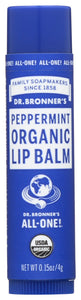 LIP BALM DR BRONNERS PEPPERMINT   '018787920022
