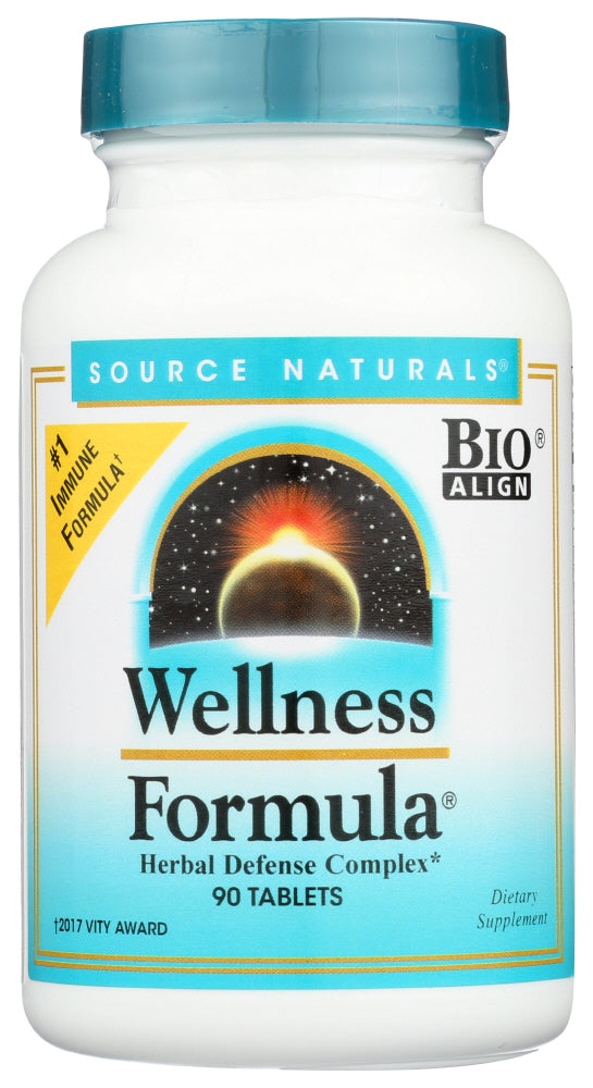 WELLNESS FORMULA SORCE NATURALS   90 TAB '021078000228