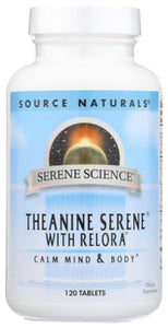 THEANINE SERENE SOURCE NATURALS 120    '021078017738