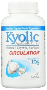 GARLIC KYOLIC FORMULA 106 200CAP  '023542106429