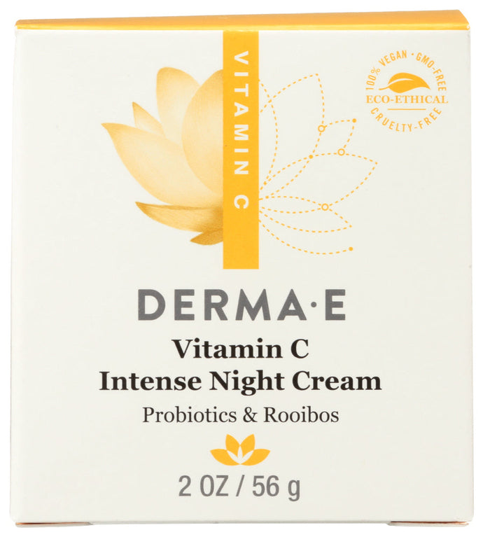 VITAMIN C INTENSE NIGHT CREAM DERMA E, INTENSE NIGHT CREAM, VITAMIN C, 2 OZ. '030985003703