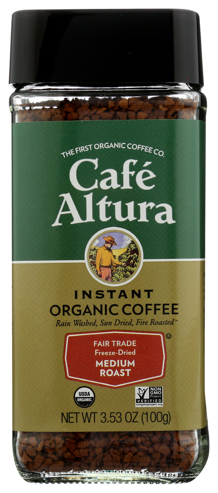 COFFEE CAFE ALTURA ORGANIC INSTANT   3.53 OZ  '32843338019