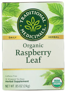 TEA TRAD RASPBERRY LREAF     32917000675