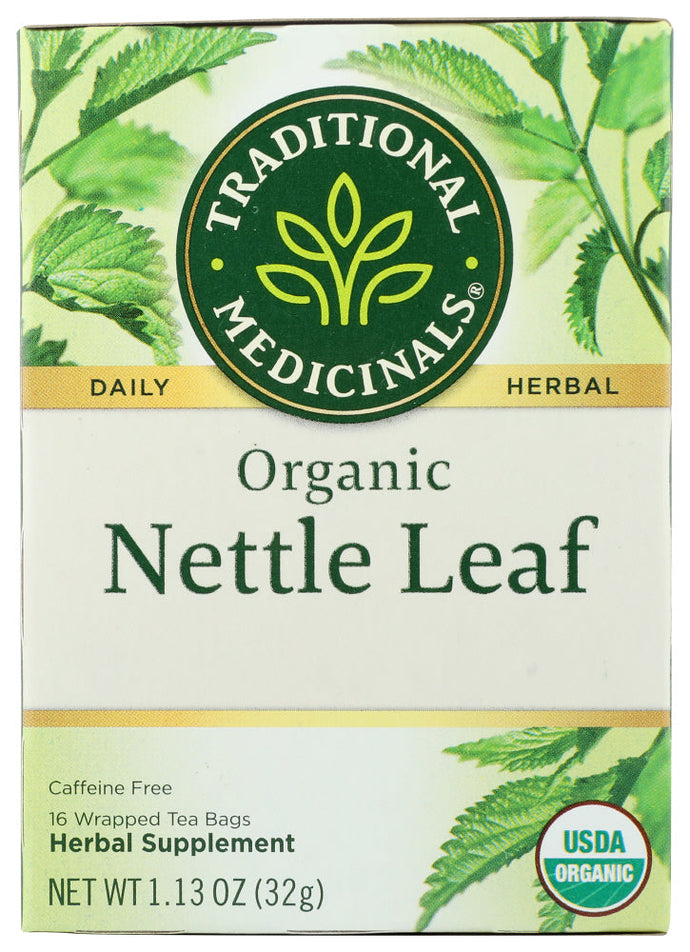 TEA TRADITIONAL MEDICINALS NETTLE LEAF ORGANIC   16 CT  '32917001900