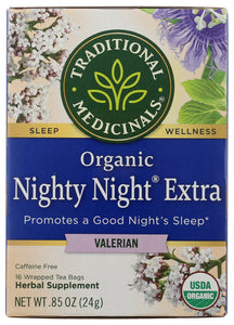 TEA TRADITIONAL MEDICINALS VALERIAN NIGHTY   16 CT  '32917002198