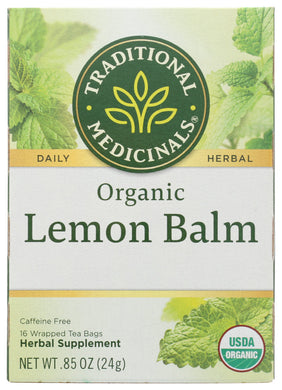 TEA TRADITIONAL MEDICINALS LEMON BALM   16 CT  '32917002242