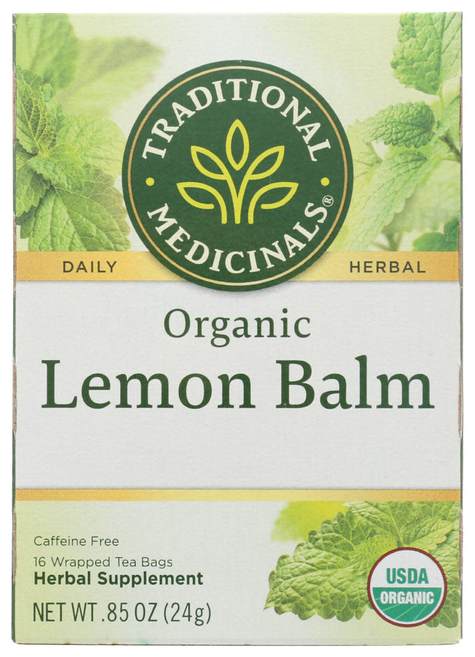 TEA TRADITIONAL MEDICINALS LEMON BALM   16 CT  '32917002242