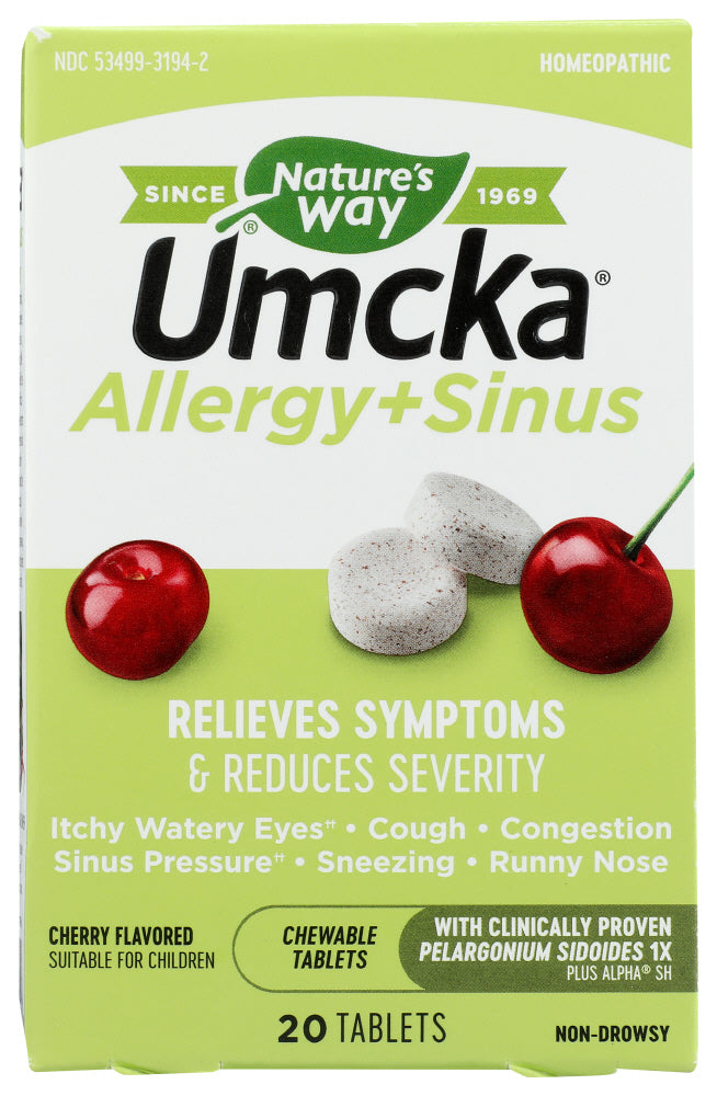 ALLERGY+SINUS RELIEF CHERRY  '033674121948
