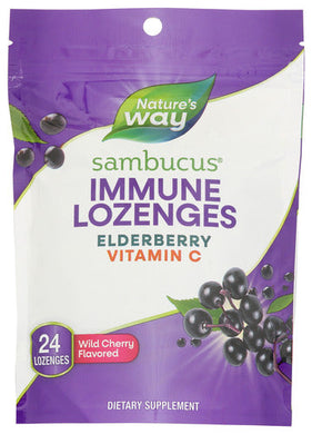 LOZENGES NATURE'S WAY SAMBUCUS WC   '033674127094
