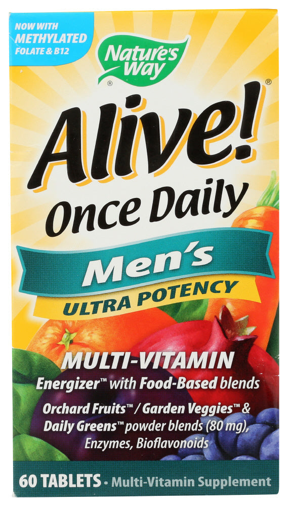 ALIVE! ONCE DAILY MEN’S ULTRA POTENCY  '033674156858