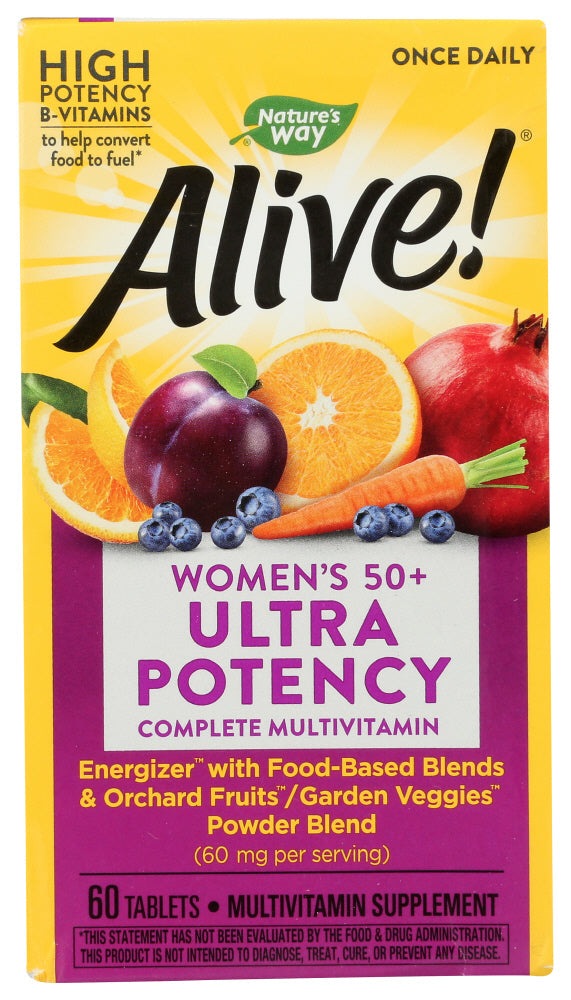 ALIVE! ONCE DAILY WOMEN’S 50+ ULTRA POTENCY  '033674156926
