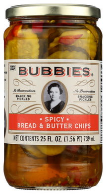 PICKLES BUBBIES SPICY BREAD & BUTTE   '038261857514