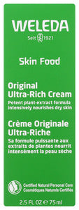 SKIN FOOD ORIGINAL WELEDA SKIN FOOD, FOR ROUGH AND DRY SKIN, 2.5 FL. OZ. '4001638098595