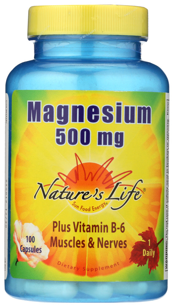 MAGNESIUM NATURES LIFE    100 CAP '040647004375