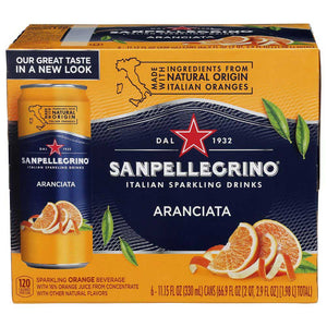 SODA SAN PEL ARANCIATA ORANGE    '041508232845