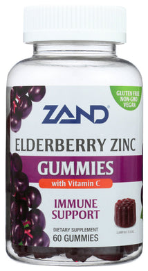 ELDERBERRY ZINC GUMMIES ZAND 60GUMM  60 CAP '041954667437
