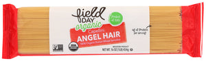PASTA FIELD DAY ANGEL HAIR ORGANIC   16 OZ  '42563600099