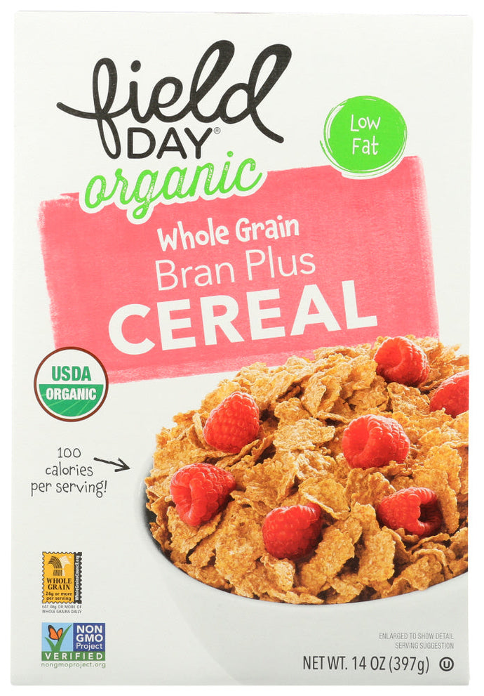 CEREAL FIELD DAY BRAN PLUS ORGANIC   14 OZ  '42563602932