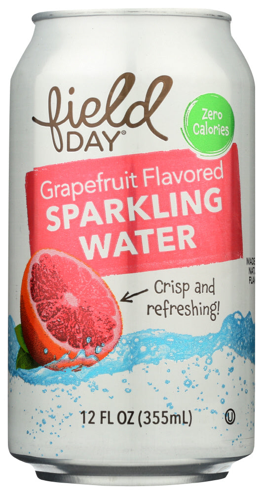 SPARKLING WATER FIELD GRPFRT 6/PK   6/12 OZ  '42563603540
