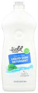 DISH SOAP FIELD DAY LIQUID FREE&CLEAR   25 OZ  '42563603786