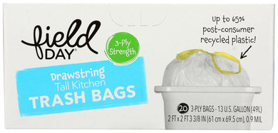 TRASH BAG FIELD TALL KITCHEN    '042563603946