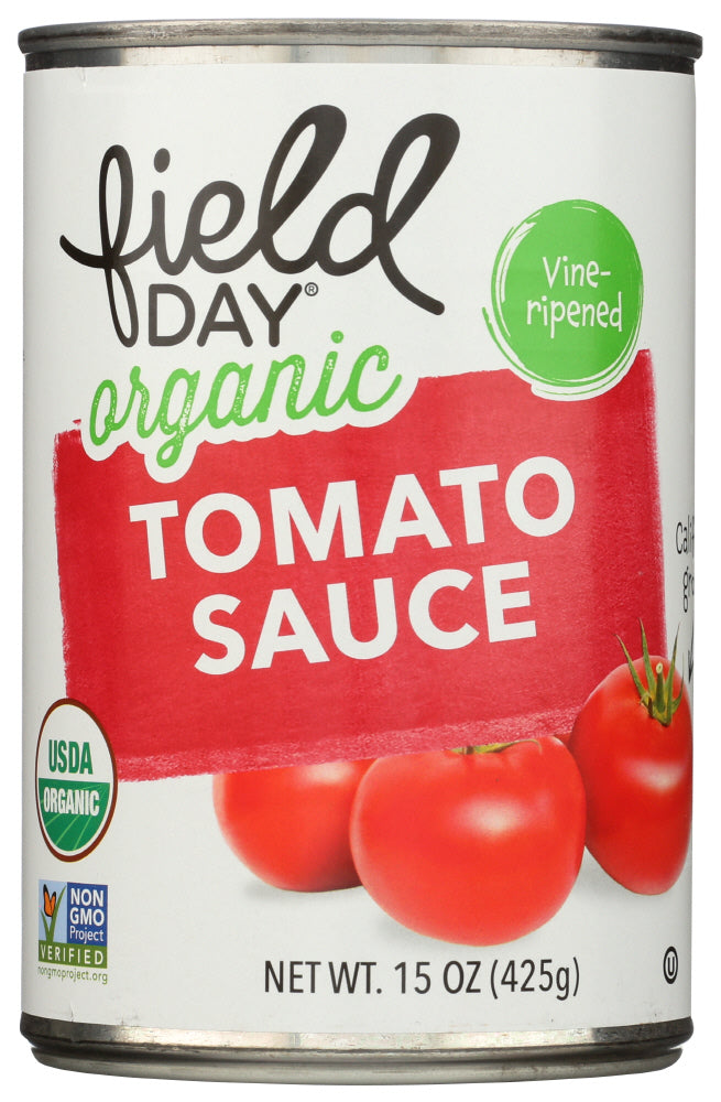 TOMATO FIELD DAY SAUCE ORGANIC   15 OZ  '42563604035