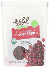 SNACK FIELD CRANBERRIES DRIED OG   '042563605001