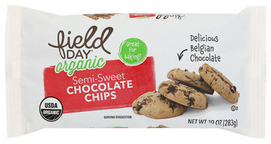 ORGANIC SEMI-SWEET CHOCOLATE CHIPS  '042563605032