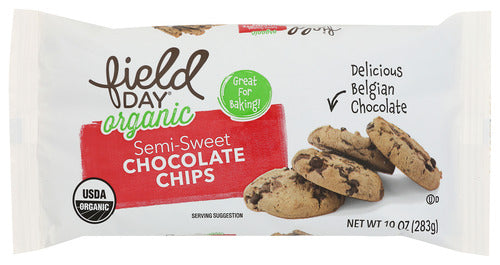 ORGANIC SEMI-SWEET CHOCOLATE CHIPS  '042563605032