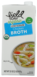 BROTH FIELD CHICKEN LS OG  '042563606596