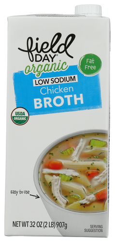BROTH FIELD CHICKEN LS OG  '042563606596