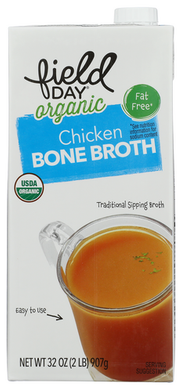 BROTH FIELD BONE CHICKEN OG  '042563606640