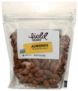 NUTS FD ALMONDS ROASTED SALTED    '042563606794