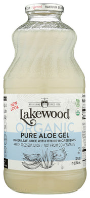 ALOE VERA GEL LAKEWOOD ORGANIC  32 OZ '042608470090