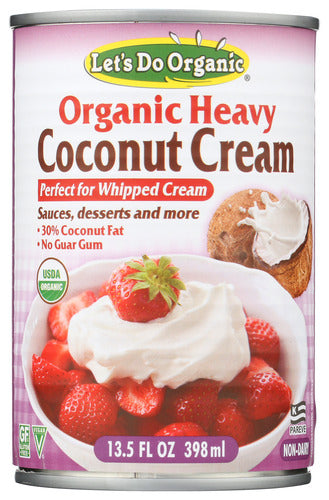 HEAVY COCONUT CREAM LET’S DO…ORGANIC HEAVY COCONUT CREAM, 13.5 OZ. '043182002103