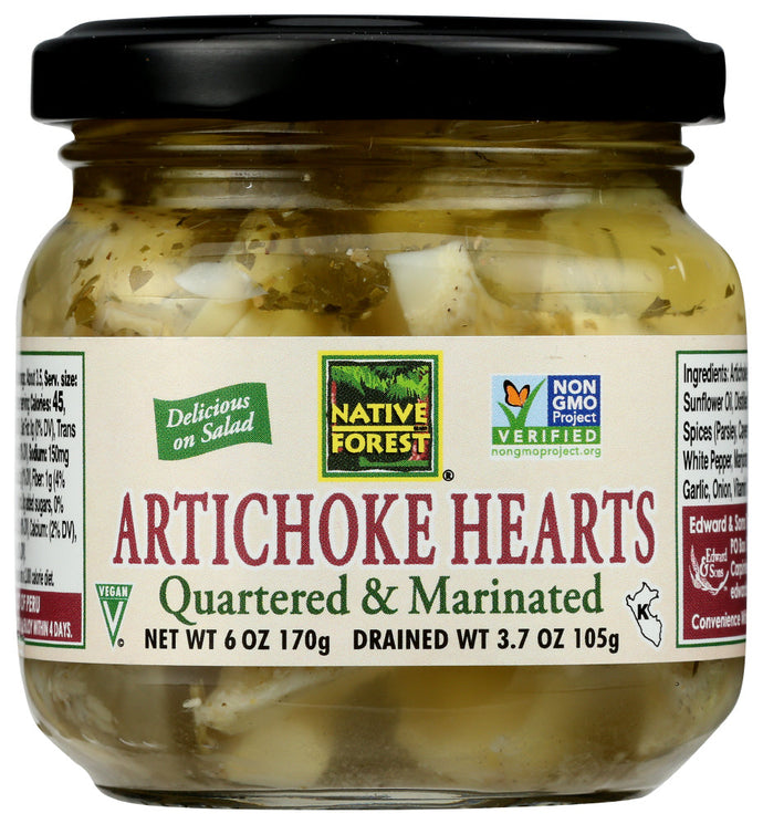 ARTICHOKE NATURAL FOREST HEARTS MARINATED   6.5 OZ  '43182008945