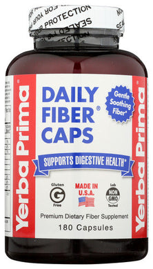 DAILY FIBER CAPS YERBA PRIMA 180CAP   '046352001999
