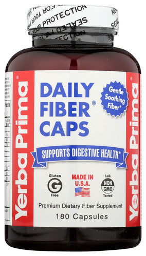 DAILY FIBER CAPS YERBA PRIMA 180CAP   '046352001999