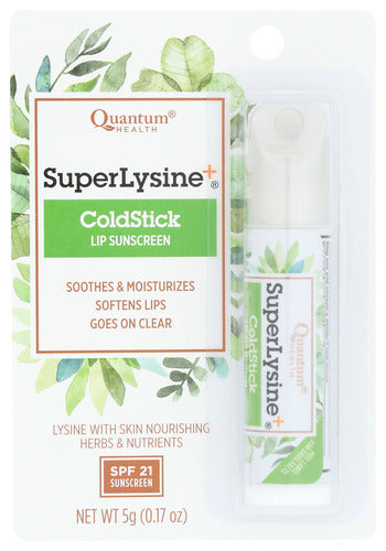LIP BALMS QUANTUM HEALTH, SUPERLYSINE+ COLDSTICK, 5 G. '046985016261