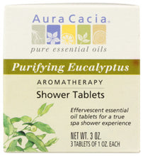 SHOWER TABS AURA CACIA  EUCALYPT   3PK  '051381882662