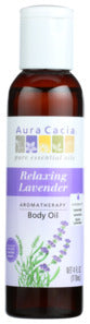 BODY OIL AURA CACIA  LAVENDER   4 FZ  '051381886189