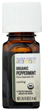 ESSENTIAL OIL AC  PEPPERMINT ORGANIC   .25 FZ  '051381908034